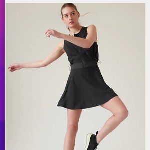 Athleta Venture Out Dress- Size 2 Black